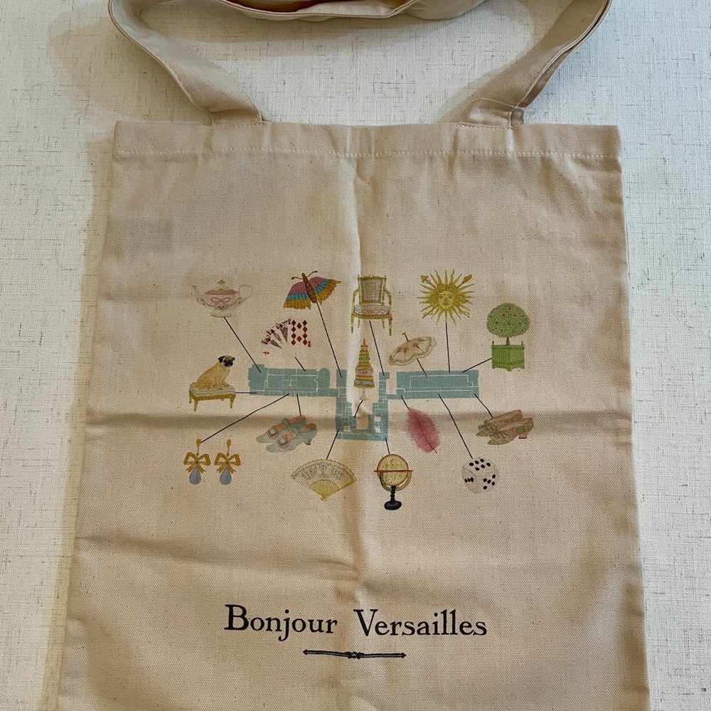 Bonjour Versailles - Beige Tote Bag
